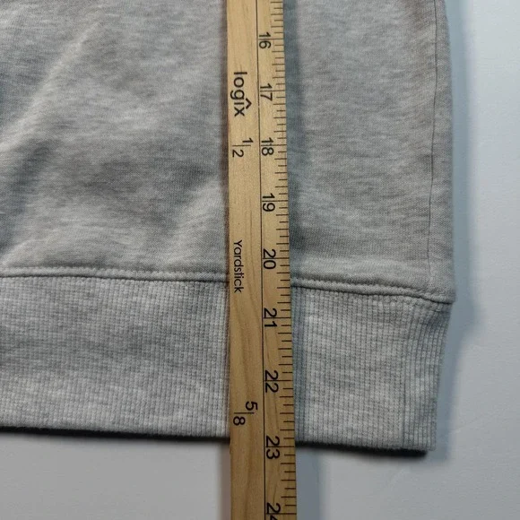 HOMAGE Sweatshirt Mens Small Gray Raglan Crewneck Tri-Blend Fleece Embroidered - Picture 4 of 7